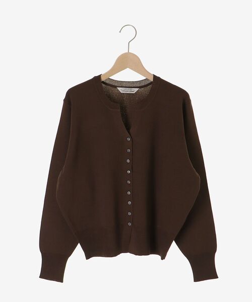 le.coeur blanc(ルクールブラン)の「TORRAZZO DONNA ベーシックニットカーデ(カーディガン/ボレロ・レディース・ブラック/ブラウン・38)」の17枚目の写真