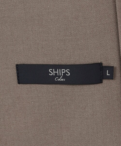 SHIPS Colors(シップス カラーズ)の「SHIPS Colors:〈洗濯機可能〉TR ジップ ブルゾン◆(ブルゾン・メンズ・ベージュ系/グレー/ブラック・MEDIUM/X-LARGE/LARGE)」の13枚目の写真
