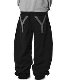 『Openyard/オープンヤード』LASER WASHED WIDE VOLUME PANTS/レーザーウォッシュドワイドボリュームパンツ