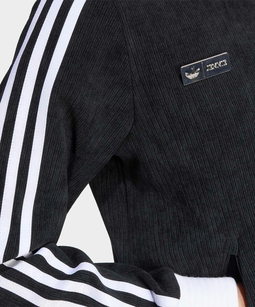 adidas(アディダス)の「アディルナ シーズン2xジェニー ファン OG トラックトップ / ジャージ / トラックジャケット / アディダスオリジナルス adidas Originals(ジャージ・レディース・ブラック・X-LARGE/X-SMALL/XX-LARGE/SMALL/MEDIUM/LARGE)」の4枚目の写真
