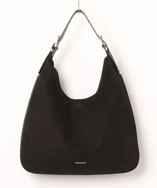 MICHAEL KORS(マイケルコース)の「NOLITA ヌバック ホーボー ショルダー ラージ(ショルダーバッグ・レディース・ブラック・FREE)」の1枚目の写真