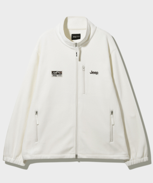 JEEP(ジープ)の「2WAYレトロマウンテン1941フリースジップアップ4COLOR(JR5TZU191)(その他アウター・レディース・ブラック/アイボリー・S/M/L/XL/2XL)」の5枚目の写真