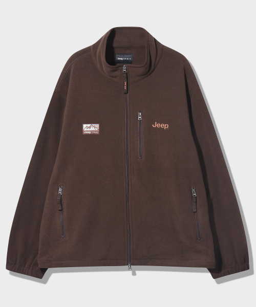 JEEP(ジープ)の「2WAYレトロマウンテン1941フリースジップアップ4COLOR(JR5TZU191)(その他アウター・レディース・ブラック/アイボリー・S/M/L/XL/2XL)」の9枚目の写真