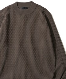 TETE HOMME（テットオム）の「ブリスター編みウォッシャブルニット（ニット/セーター）」