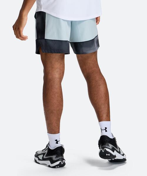 UNDER ARMOUR(アンダーアーマー)の「UAドリーマーズ ウーブンショーツ(バスケットボール/メンズ)(その他パンツ・メンズ・グレー系その他・M/L/3XL/S/XL/2XL)」の2枚目の写真