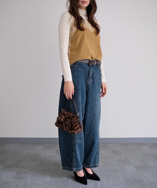 murea(ミュレア)の「フェイクファー2WAYショルダーバッグ(ショルダーバッグ・レディース・ブラック/ブラウン/ベージュ/アイボリー・FREE)」の10枚目の写真
