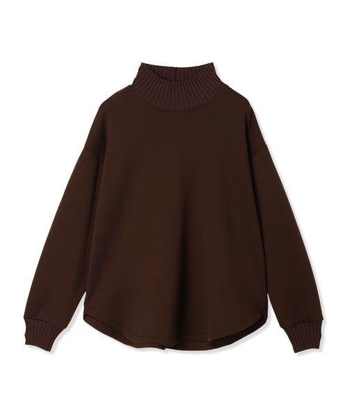 LE SOUK HOLIDAY(ルスークホリデー)の「リブ切り替えハイネックカットプルオーバー(Tシャツ/カットソー・レディース・チャコールグレー/ダークブラウン・M/L)」の18枚目の写真