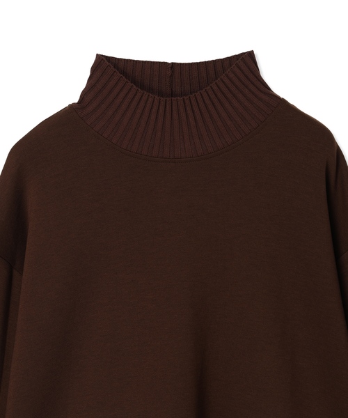 LE SOUK HOLIDAY(ルスークホリデー)の「リブ切り替えハイネックカットプルオーバー(Tシャツ/カットソー・レディース・チャコールグレー/ダークブラウン・M/L)」の20枚目の写真