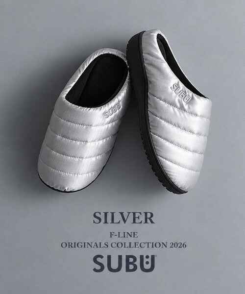 SUBU（スブ）の「【SUBU】ORIGINALS F-LINE 26AWコレクション（サンダル・メンズ・シルバー/レッド/ラベンダー/チャコールグレー/ブラック・1/0/2/3）」の5枚目の写真