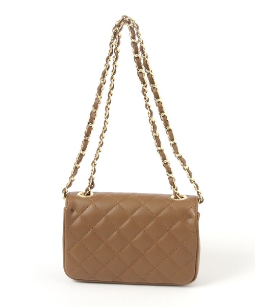 AULENTTI(オウレンティ)の「【AULENTTI】キルティングBAG(ショルダーバッグ・レディース・ブラウン・FREE)」の7枚目の写真