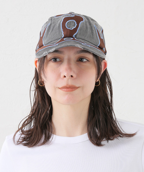 P.A.M.(パム)の「【P.A.M/パム】 OUTLINE LOGO CAP(キャップ・レディース・ブラック・FREE)」の11枚目の写真