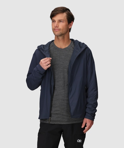 OUTDOOR RESEARCH(アウトドアリサーチ)の「OUTDOOR RESEARCH/アウトドアリサーチ スーパーストランド LTジャケット(ブルゾン・メンズ・ブルー・LARGE/MEDIUM)」の5枚目の写真