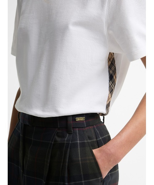 Barbour（バブアー）の「Delilah タータンチェック テーラードパンツ（レディース）（その他パンツ・レディース・ベージュ/ダークグリーン・10/8）」の11枚目の写真