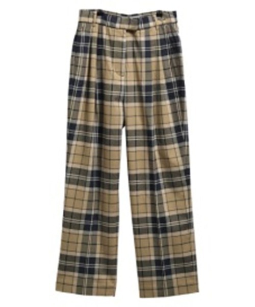 Barbour（バブアー）の「Delilah タータンチェック テーラードパンツ（レディース）（その他パンツ・レディース・ベージュ/ダークグリーン・10/8）」の13枚目の写真