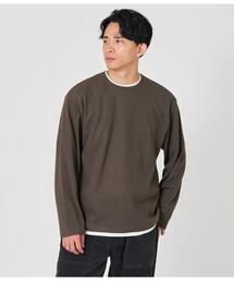Park Slope NEWYORKER（パークスロープニューヨーカー）の「レイヤード長袖Tシャツ（Tシャツ/カットソー）」