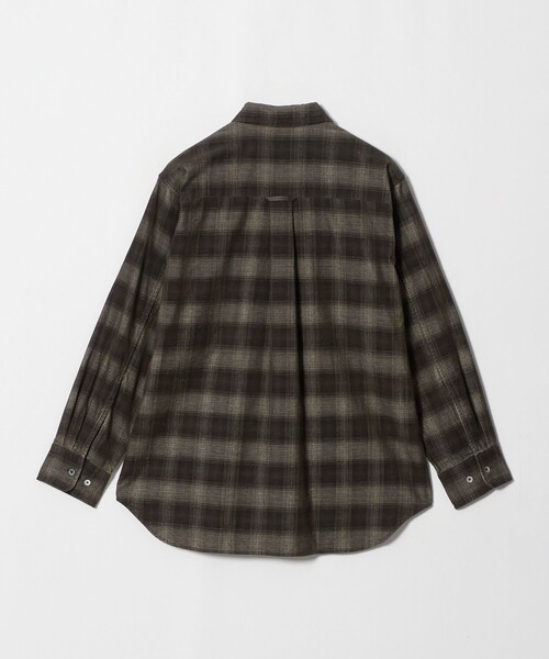BEAUTY&YOUTH UNITED ARROWS(ビューティーアンドユースユナイテッドアローズ)の「コットン コーデュロイ チェック シャツ(シャツ/ブラウス・レディース・ダークブラウン/ナチュラル・FREE)」の3枚目の写真