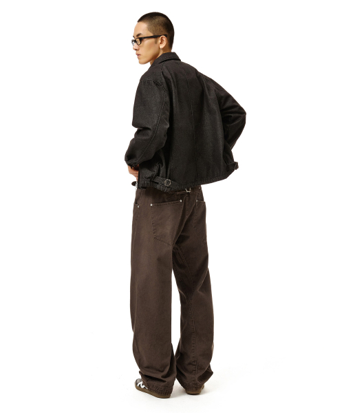 DECET(デケト)の「エンジニアードパンツ DCPT077 ブラウン(その他パンツ・メンズ・その他・34/32/30/26/28)」の9枚目の写真