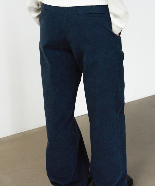 LYNTE（リンテ）の「コットンレスパンツ（その他パンツ・レディース・ベージュ/ブルー・SMALL/MEDIUM）」の5枚目の写真