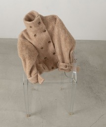 RUIRUE BOUTIQUE（ルイルエブティック）の「（Unisex）Shaggy Wool Short Coat /シャギーウールショートコート【brume・MOI/ブリュメ・モワ】（その他アウター）」