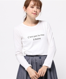 NATURAL BEAUTY BASIC | ロゴロンＴ(Tシャツ/カットソー)