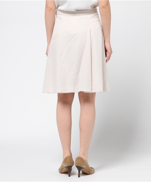 N.（N. Natural Beauty Basic）（エヌエヌナチュラルビューティーベーシック）の「タックサーキュラースカート（スカート・レディース・ホワイト/レッド/ブルー・MEDIUM/SMALL）」の6枚目の写真