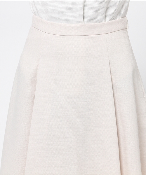 N.（N. Natural Beauty Basic）（エヌエヌナチュラルビューティーベーシック）の「タックサーキュラースカート（スカート・レディース・ホワイト/レッド/ブルー・MEDIUM/SMALL）」の7枚目の写真