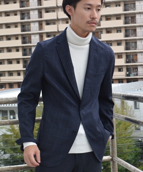 SHIPS（シップス）の「SC: SHIPS（シップス）16FW "AIRY" ウール 2B ジャケット■（テーラードジャケット・メンズ・ダークグレー/ネイビー/チャコールグレー/グレー/ダークネイビー・SMALL/LARGE/X-LARGE/MEDIUM）」の5枚目の写真