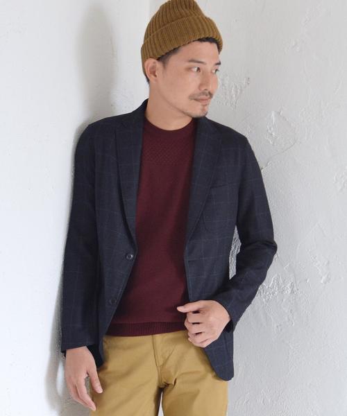 SHIPS（シップス）の「SC: SHIPS（シップス）16FW "AIRY" ウール 2B ジャケット■（テーラードジャケット・メンズ・ダークグレー/ネイビー/チャコールグレー/グレー/ダークネイビー・SMALL/LARGE/X-LARGE/MEDIUM）」の22枚目の写真