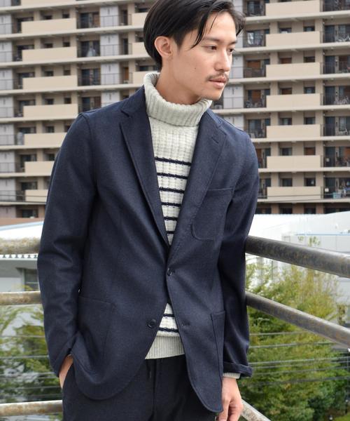 SHIPS（シップス）の「SC: SHIPS（シップス）16FW "AIRY" ウール 2B ジャケット■（テーラードジャケット・メンズ・ダークグレー/ネイビー/チャコールグレー/グレー/ダークネイビー・SMALL/LARGE/X-LARGE/MEDIUM）」の4枚目の写真