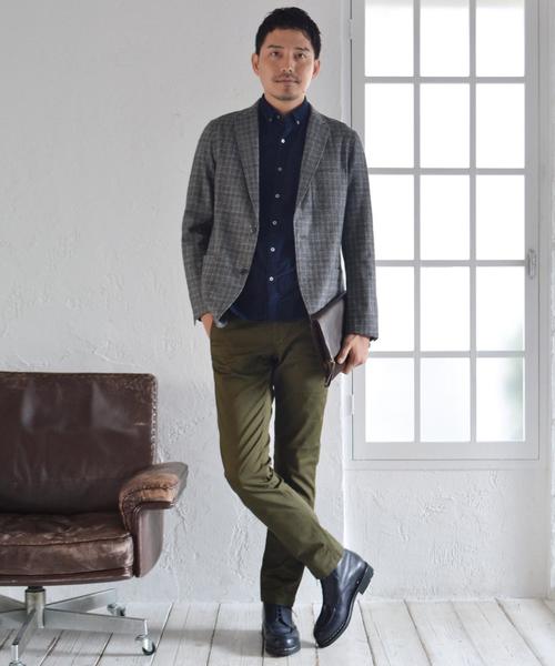 SHIPS（シップス）の「SC: SHIPS（シップス）16FW "AIRY" ウール 2B ジャケット■（テーラードジャケット・メンズ・ダークグレー/ネイビー/チャコールグレー/グレー/ダークネイビー・SMALL/LARGE/X-LARGE/MEDIUM）」の7枚目の写真