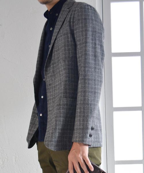 SHIPS（シップス）の「SC: SHIPS（シップス）16FW "AIRY" ウール 2B ジャケット■（テーラードジャケット・メンズ・ダークグレー/ネイビー/チャコールグレー/グレー/ダークネイビー・SMALL/LARGE/X-LARGE/MEDIUM）」の15枚目の写真