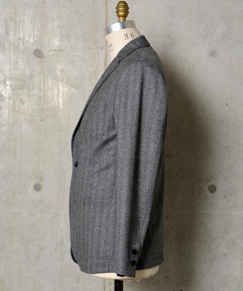 SHIPS（シップス）の「SC: SHIPS（シップス）16FW "AIRY" ウール 2B ジャケット■（テーラードジャケット・メンズ・ダークグレー/ネイビー/チャコールグレー/グレー/ダークネイビー・SMALL/LARGE/X-LARGE/MEDIUM）」の16枚目の写真