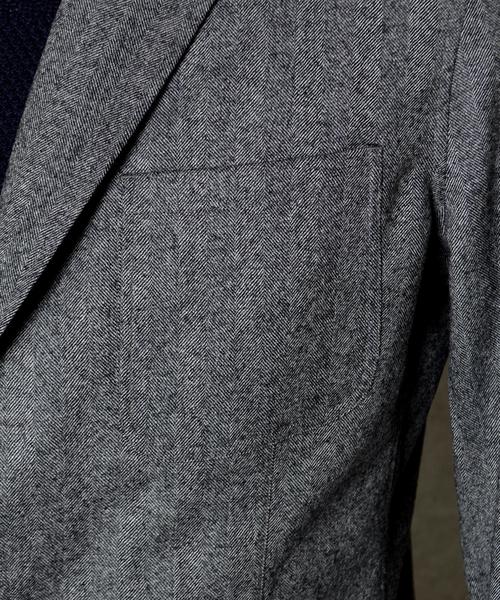 SHIPS（シップス）の「SC: SHIPS（シップス）16FW "AIRY" ウール 2B ジャケット■（テーラードジャケット・メンズ・ダークグレー/ネイビー/チャコールグレー/グレー/ダークネイビー・SMALL/LARGE/X-LARGE/MEDIUM）」の19枚目の写真