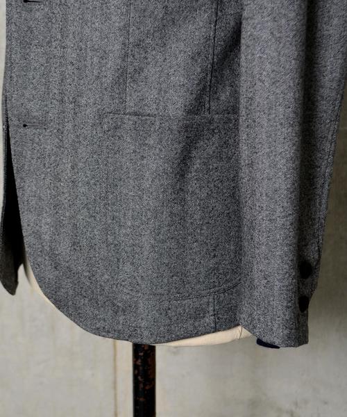 SHIPS（シップス）の「SC: SHIPS（シップス）16FW "AIRY" ウール 2B ジャケット■（テーラードジャケット・メンズ・ダークグレー/ネイビー/チャコールグレー/グレー/ダークネイビー・SMALL/LARGE/X-LARGE/MEDIUM）」の20枚目の写真