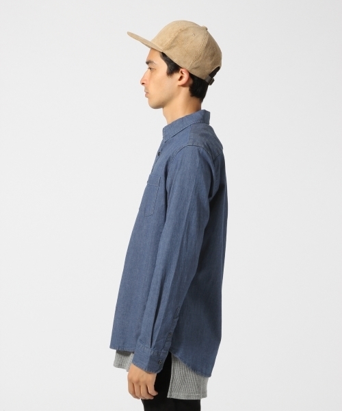 RAGEBLUE（レイジブルー）の「ストレッチデニムシャツ/732692（シャツ/ブラウス・メンズ・ブルー/ネイビー/その他1・LARGE/MEDIUM）」の11枚目の写真