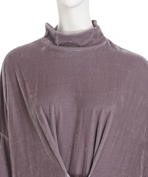 merry jenny（メリージェニー）の「ベロアリボンワンピース（ワンピース・レディース・ブラック/ラベンダー・FREE）」の7枚目の写真