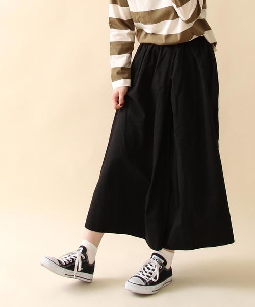 coen(コーエン)の「起毛リラックスワイドパンツ(その他パンツ・レディース・オリーブ/ブラック・MEDIUM/LARGE)」の1枚目の写真