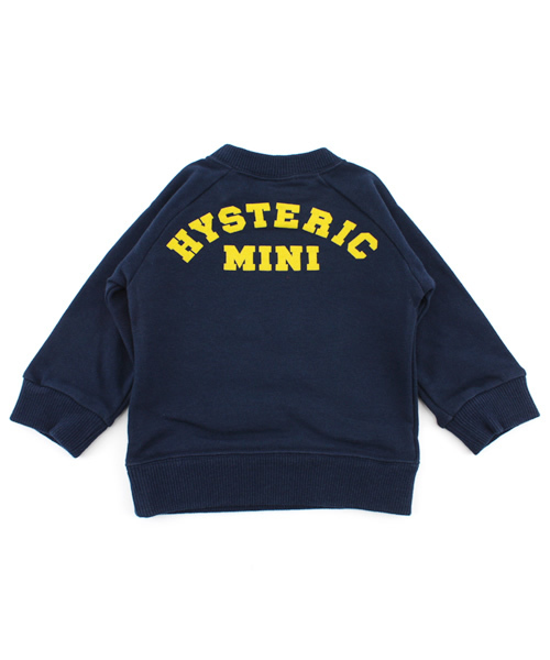 HYSTERIC MINI(ヒステリックミニ)の「BABY DOLL MINI トレーナー(スウェット・キッズ・ネイビー/レッド/イエロー・60/70/80)」の9枚目の写真