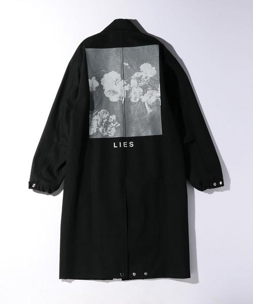 MONKEY TIME(モンキータイム)の「<MR.COMPLETELY> CANVAS DUSTER CT/コート(ステンカラーコート・メンズ・ブラック・SMALL/MEDIUM)」の4枚目の写真