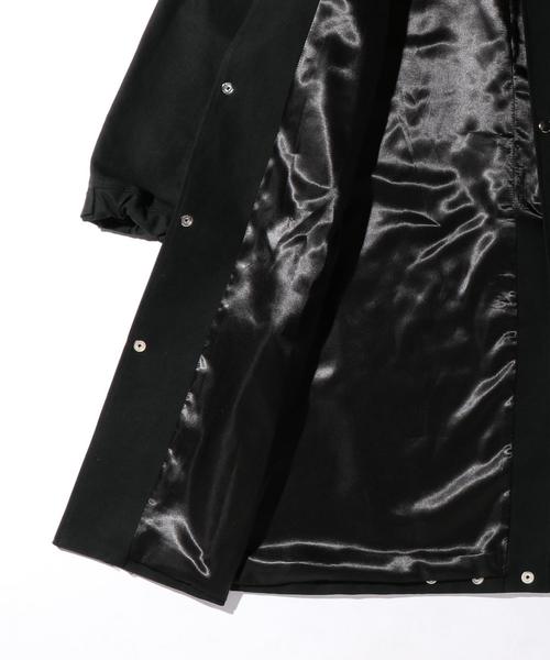 MONKEY TIME(モンキータイム)の「<MR.COMPLETELY> CANVAS DUSTER CT/コート(ステンカラーコート・メンズ・ブラック・SMALL/MEDIUM)」の8枚目の写真