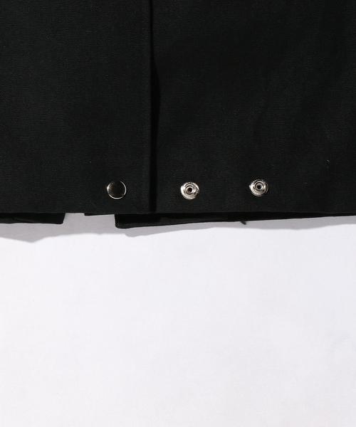 MONKEY TIME(モンキータイム)の「<MR.COMPLETELY> CANVAS DUSTER CT/コート(ステンカラーコート・メンズ・ブラック・SMALL/MEDIUM)」の3枚目の写真