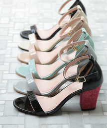 SESTO | コルクチャンキーヒール美脚ストラップサンダル(サンダル)