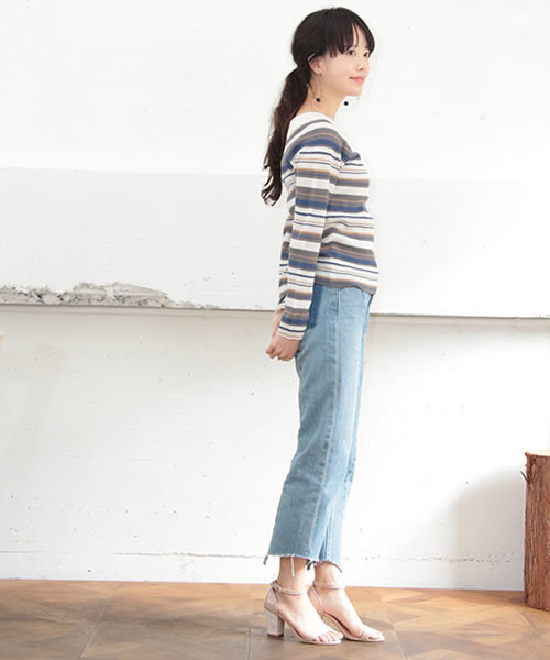 SESTO（セスト）の「コルクチャンキーヒール美脚ストラップサンダル（サンダル・レディース・アイボリー/ブラック/ベージュ/ミント/ネイビー/ライトグレー・24.0cm/25.5cm/24.5cm/22.0cm/23.0cm/22.5cm/23.5cm）」の19枚目の写真