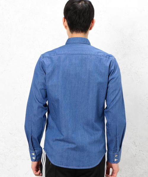 Levi's（リーバイス）の「[リーバイス] BC LEVIS ORANGE TAB シャツ ◆（シャツ/ブラウス・メンズ・ターコイズブルー・LARGE/MEDIUM/SMALL）」の2枚目の写真