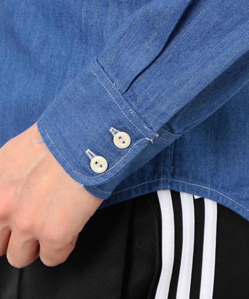 Levi's（リーバイス）の「[リーバイス] BC LEVIS ORANGE TAB シャツ ◆（シャツ/ブラウス・メンズ・ターコイズブルー・LARGE/MEDIUM/SMALL）」の7枚目の写真