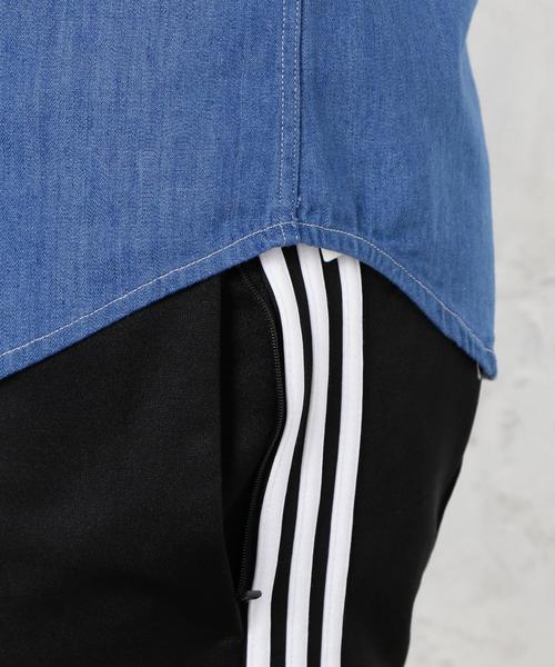 Levi's（リーバイス）の「[リーバイス] BC LEVIS ORANGE TAB シャツ ◆（シャツ/ブラウス・メンズ・ターコイズブルー・LARGE/MEDIUM/SMALL）」の8枚目の写真