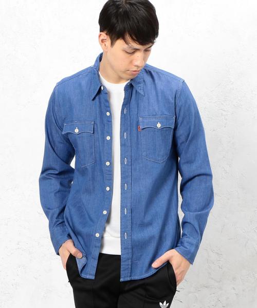 Levi's（リーバイス）の「[リーバイス] BC LEVIS ORANGE TAB シャツ ◆（シャツ/ブラウス・メンズ・ターコイズブルー・LARGE/MEDIUM/SMALL）」の11枚目の写真