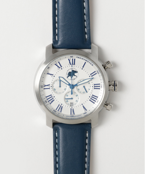 Hunting World（ハンティングワールド）の「【Hunting World】 LAND SCAPE HW930 メンズ腕時計（アナログ腕時計・メンズ・シルバー系その他/シルバー×ブルー/ブラック/ネイビー・FREE/SMALL）」の12枚目の写真