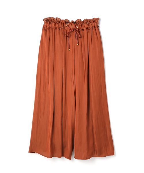 JILL by JILL STUART（ジルバイジルスチュアート）の「SATIN DRAPE PANTS（その他パンツ・レディース・ピンク/グレー/ピンク系その他/ブラウン・FREE）」の3枚目の写真