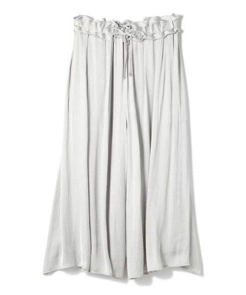 JILL by JILL STUART（ジルバイジルスチュアート）の「SATIN DRAPE PANTS（その他パンツ・レディース・ピンク/グレー/ピンク系その他/ブラウン・FREE）」の2枚目の写真